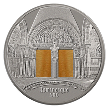 Load image into Gallery viewer, Niue 2014 Romanesque Art The Art that Changed the World 3 Oz 10$ Silver Coin