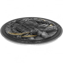 Load image into Gallery viewer, 2019 NIUE $5 NIZARIS ASSASSINS  2 OZ PURE SILVER COIN