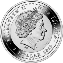 Load image into Gallery viewer, 2019 Niue Silver Year of the Pig Proof (Boar)