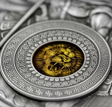 Load image into Gallery viewer, ARES AND MARS 2 Oz Silver Coin 5$ Niue 2021