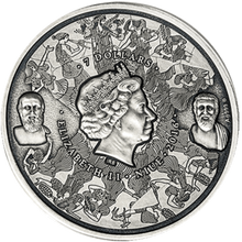 Load image into Gallery viewer, Niue 2016 EPIDAURUS Greek History of Theatre Coin $7 Silver Coin