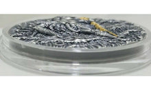 Load image into Gallery viewer, Niue Island 2018 POSEIDON GOD OF SEA series GODS $2 Silver Coin Gold plated 2 oz