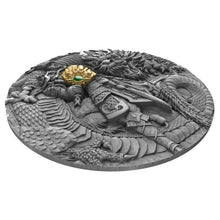 Load image into Gallery viewer, ZHUGE LIANG - FAMOUS CHINESE WARRIORS - 2020 2 oz UHR Pure Silver Coin NIUE