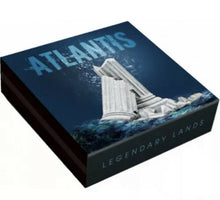 Load image into Gallery viewer, Niue $5 ATLANTIS - LEGENDARY LANDS Silver Coin 2019 Gold plated High Relief 2 oz