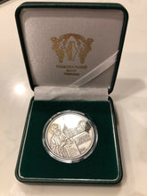 Load image into Gallery viewer, SAINT THEODOSIUS of the CAVES Ukraine 2016 Patinated Silver 10 UAH 1 Oz Coin