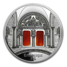 Load image into Gallery viewer, Niue 2014 Romanesque Art The Art that Changed the World 3 Oz 10$ Silver Coin