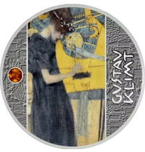 Load image into Gallery viewer, MUSIC  - GUSTAV KLIMT - 2020 500 Francs CFA Pure Silver Coin - Cameroon
