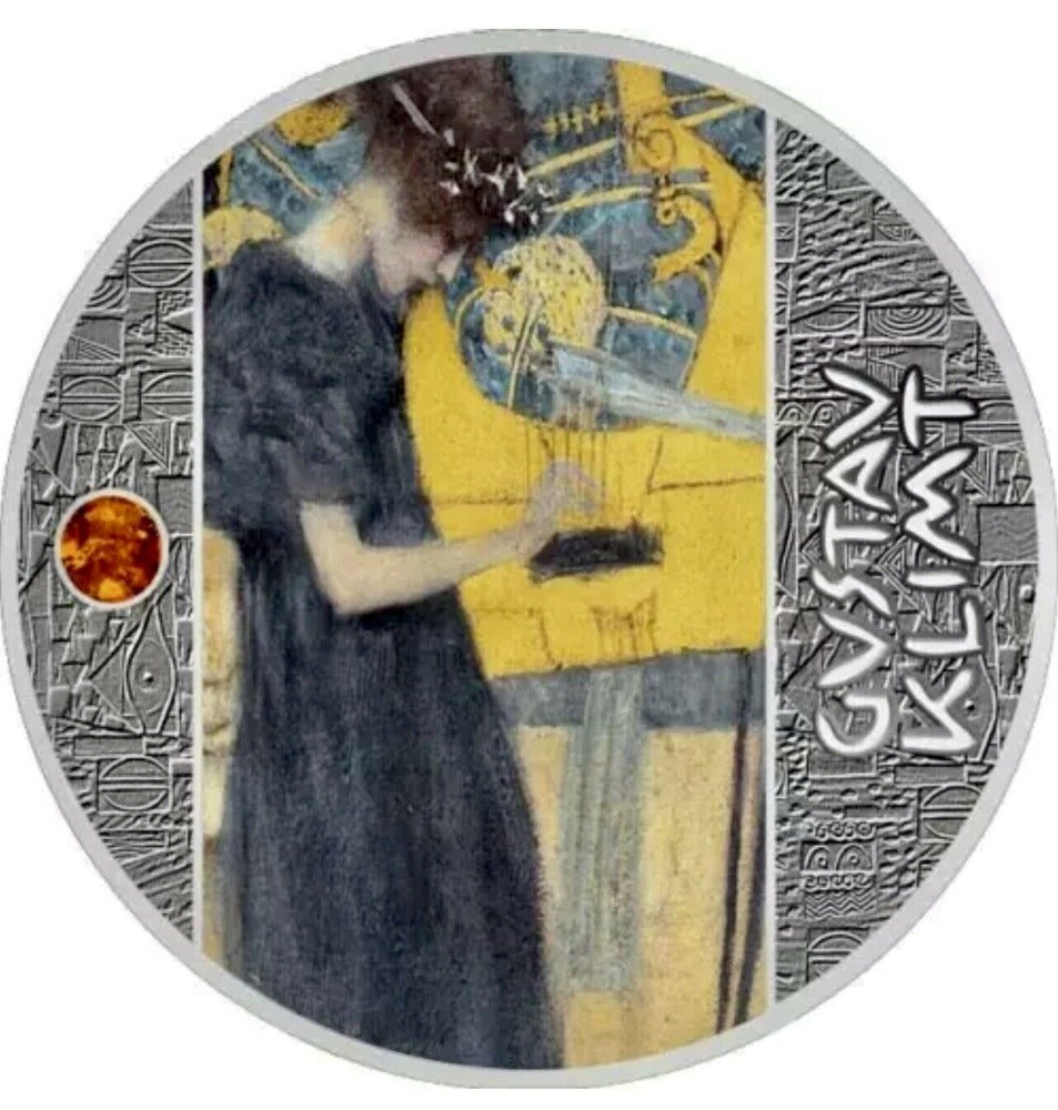 MUSIC  - GUSTAV KLIMT - 2020 500 Francs CFA Pure Silver Coin - Cameroon