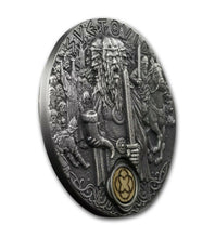 Load image into Gallery viewer, Niue 2019 SVETOVID Slavic Gods 2 Oz 2$ Silver Coin
