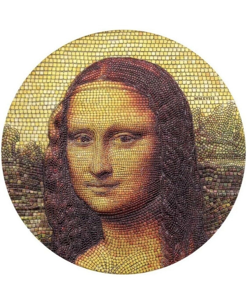 2018 3 Oz Silver $20 MONA LISA Leonardo Da Vinci Great Micromosaic Passion Coin